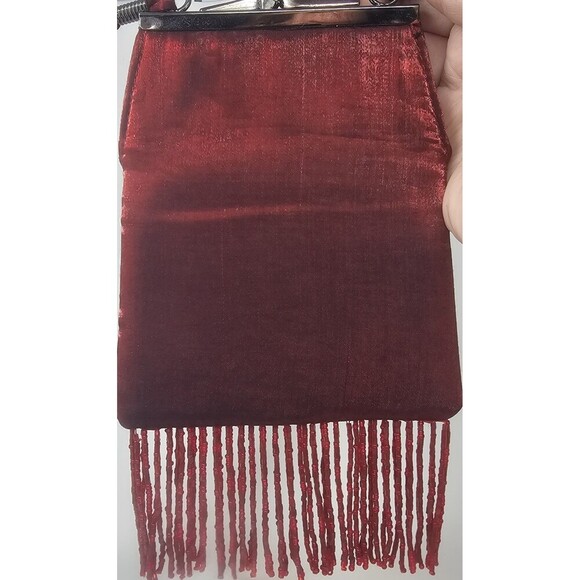 Hawaiian Floral Orchid Multicolor 8.5x5" Beaded Purse Crossbody Shoulder Bag - Picture 3 of 14